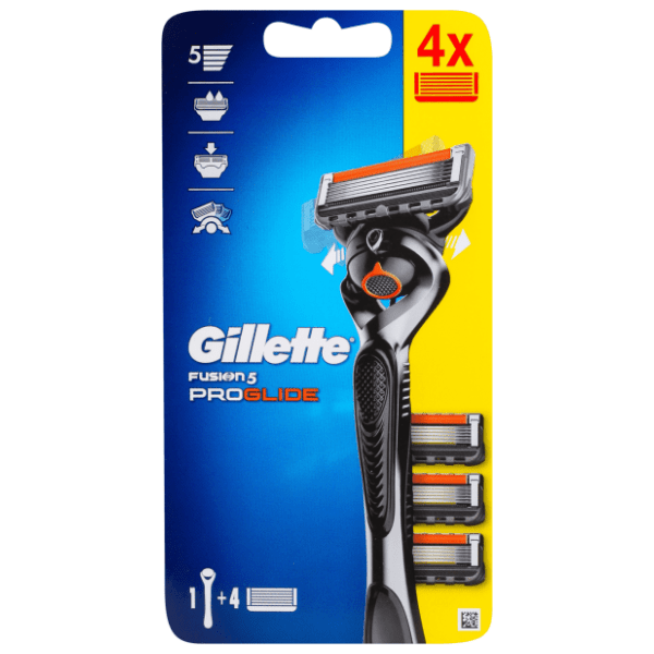 GILLETTE fusion 5 proglide brijač + 4 dopune 0