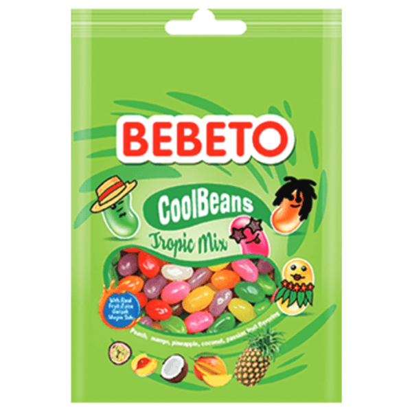 Gumene bombone BEBETO cool beans tropic mix 60g 0