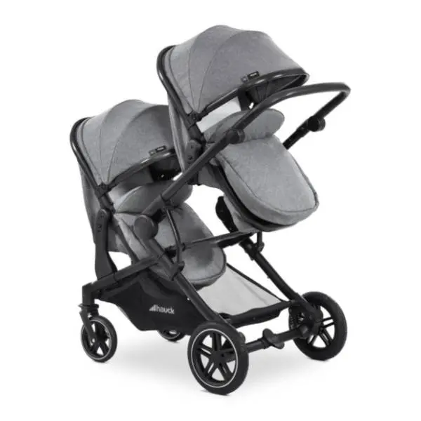 HAUCK kolica za blizance Atlantic Twin grey 1