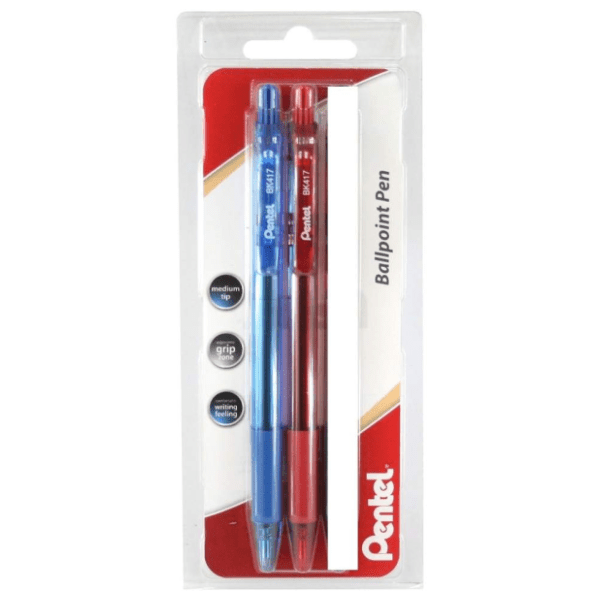 Hemijska olovka PENTEL crvena i plava 2kom 0