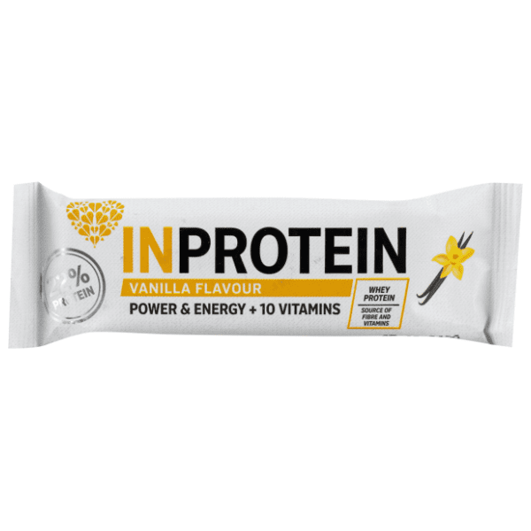 INPROTEIN proteinski bar vanila 40g 0