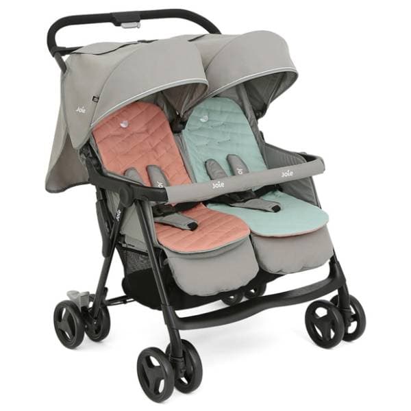 JOIE kolica za blizance Aire Mineral siva 0