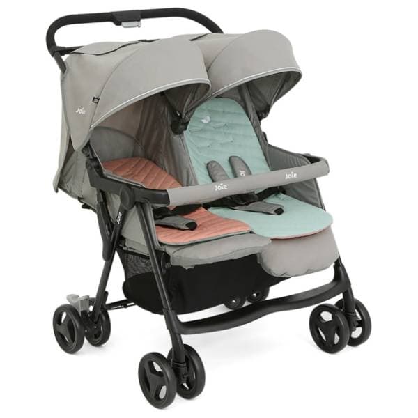 JOIE kolica za blizance Aire Mineral siva 1