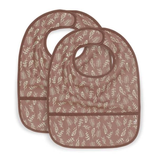 JOLLEIN portikla za bebe Bib Waterproof Meadow Chestnut 2kom 0