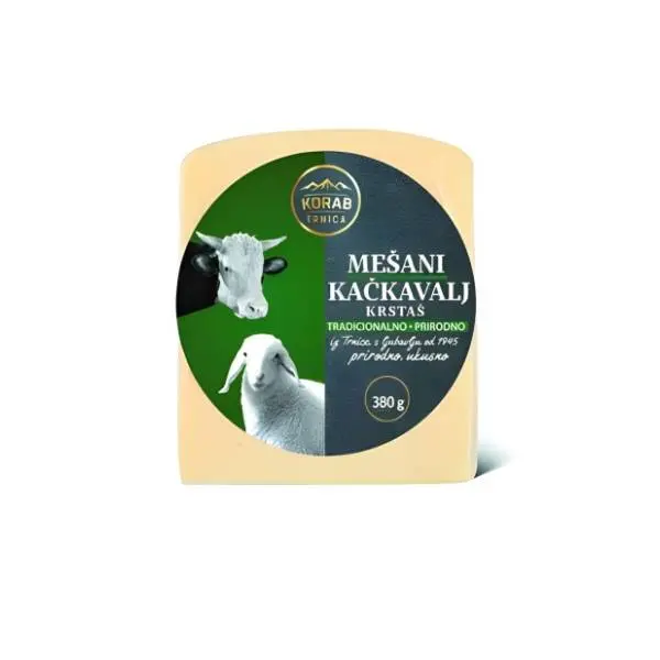 Mešani kačkavalj krstaš KORAB 380g 0