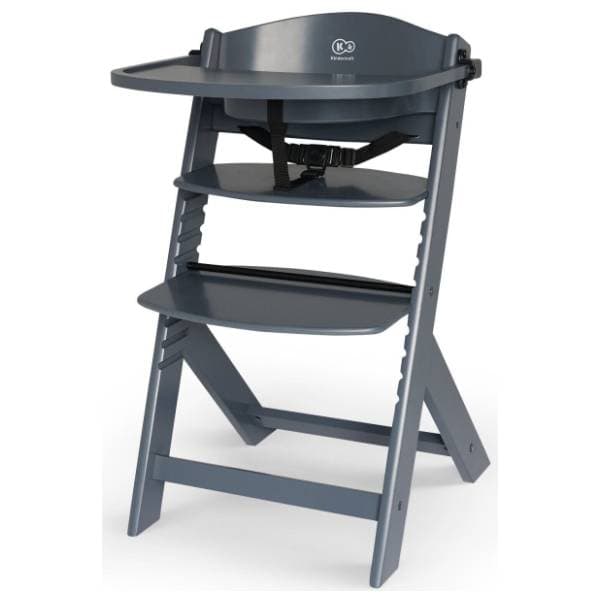 KINDERKRAFT stolica za hranjenje 2u1 Enock full grey 0