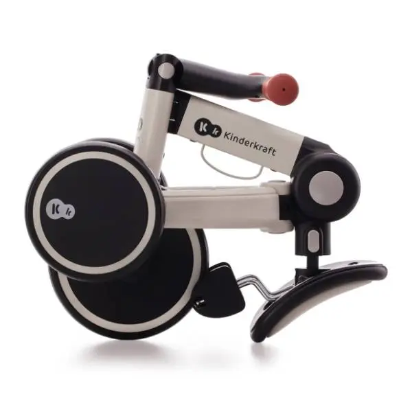 KINDERKRAFT tricikl za decu 4Trike crno-beli 1