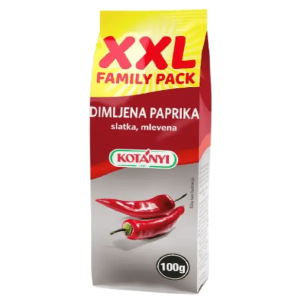 KOTANYI dimljena slatka paprika mlevena XXL 100g 0