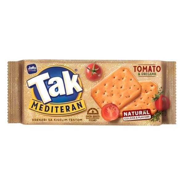 Krekeri JAFFA Tak tomato i origano 105g 0