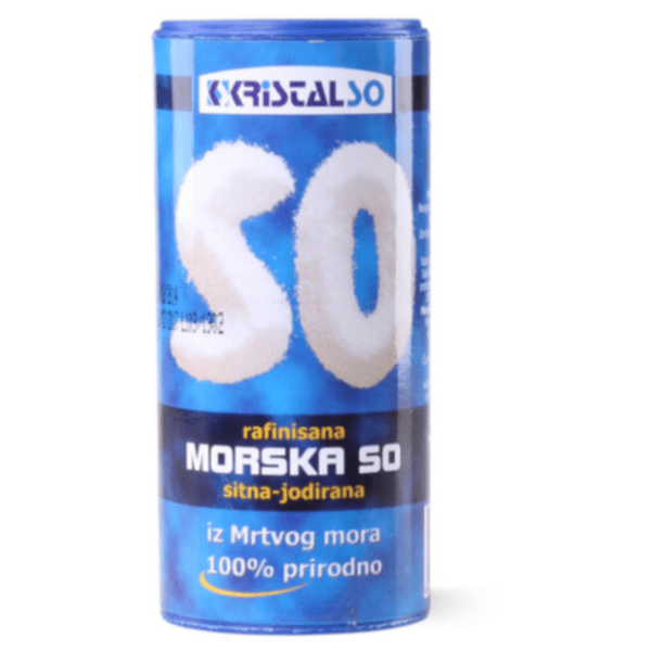 Morska so KRISTAL SO rafinisana sitna 250g 0