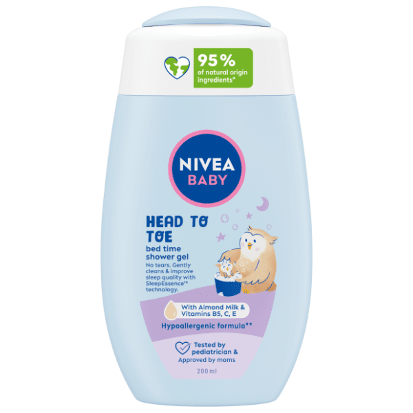 Kupka NIVEA Baby head to toe bed time 200ml 0