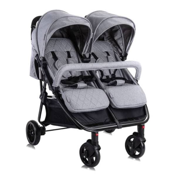 LORELLI BERTONI kolica za blizance Duo Cool grey 0