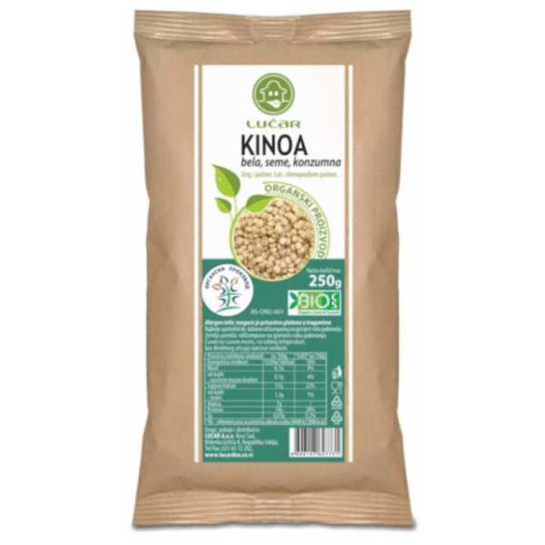 LUČAR organska bela kinoa 250g 0
