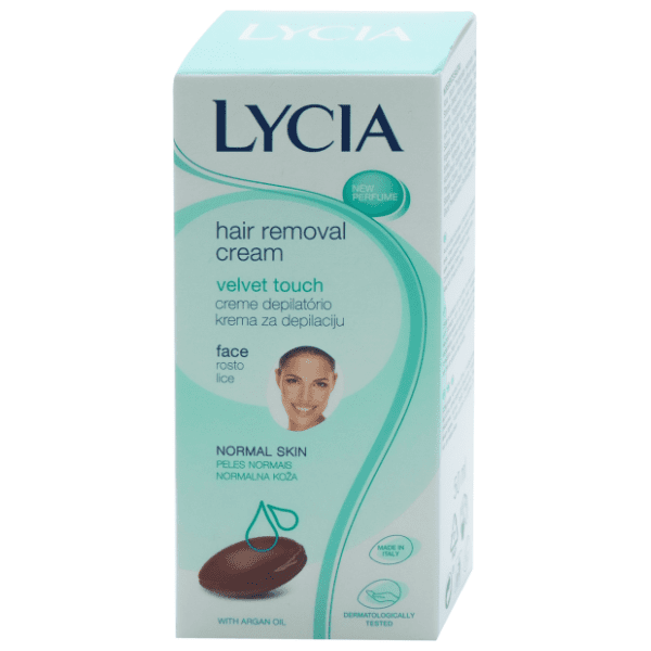 LYCIA velvet touch krema za depilaciju lica 50ml 0