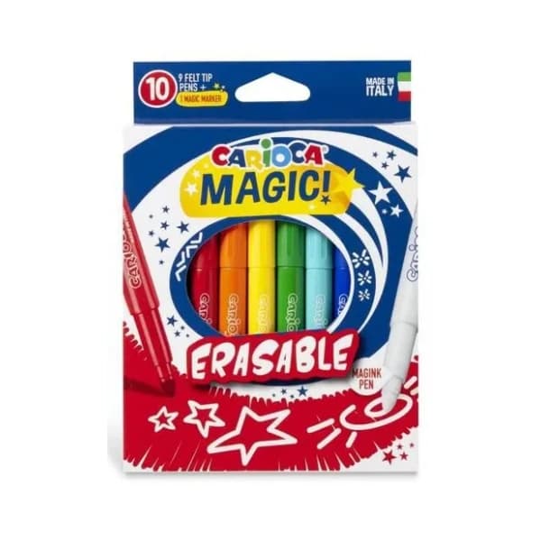 Magični flomasteri CARIOCA erasable 10kom 0