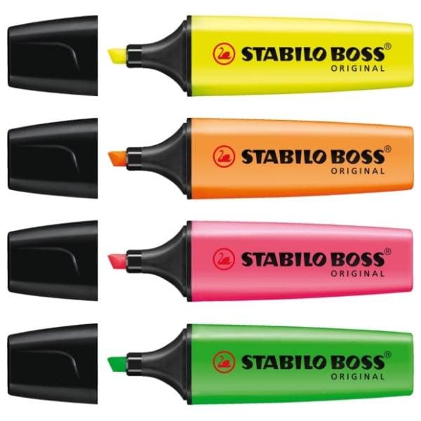 Markeri STABILO boss signir 4kom 1
