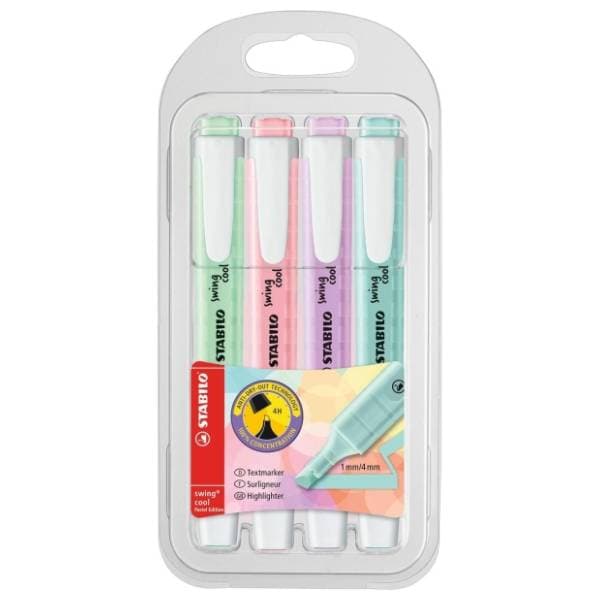 Markeri STABILO swing cool pastel 4kom 0