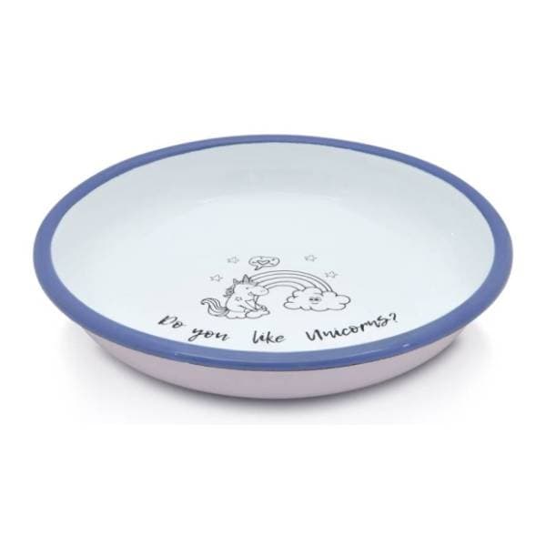 METALAC tanjir za bebe Unicorn 18cm 0