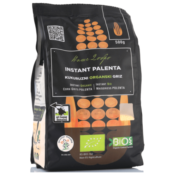 Kukuruzna palenta organska NAŠE DOBRO 500g 0