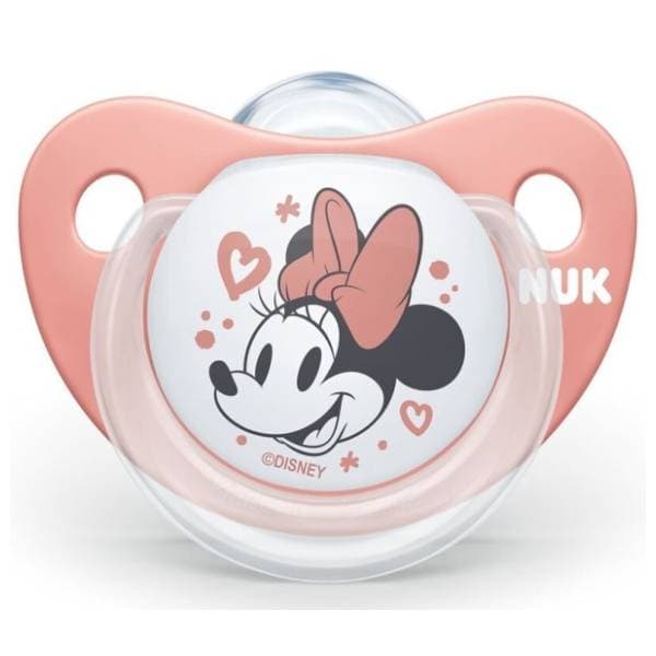 NUK varalica Mickey Mouse (0-6m) roze 0
