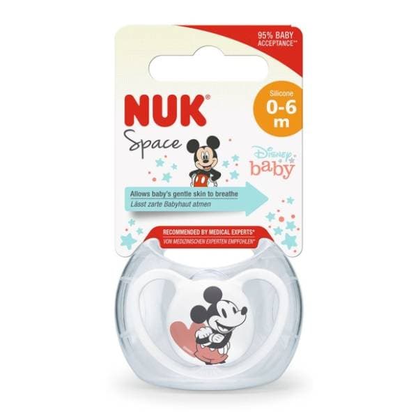 NUK varalica Mickey Space (0-6m) bela 1