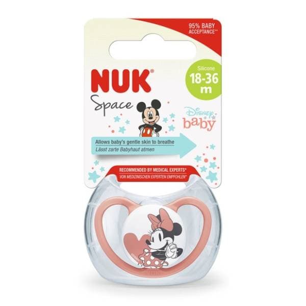 NUK varalica Mickey Space (18-36m) roze 1