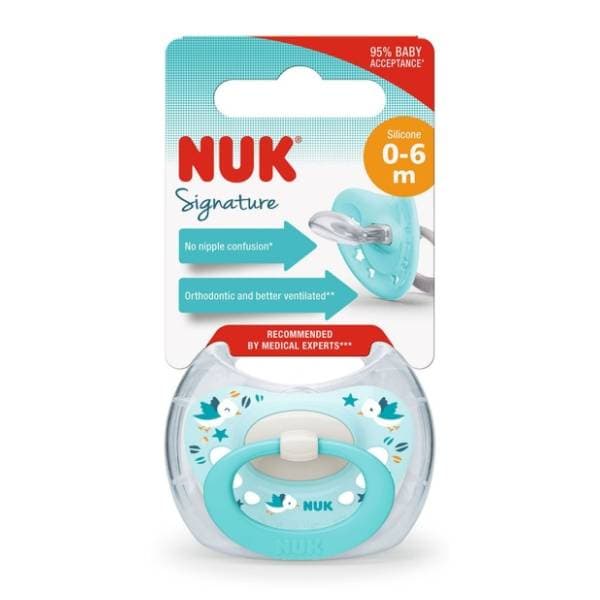 NUK varalica Signature 1 (0-6m) plava 1