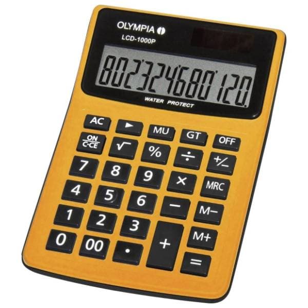OLYMPIA kalkulator LCD 1000P vodootporni 0