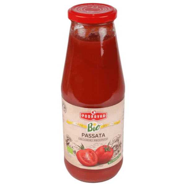 Paradajz sos bio passata PODRAVKA 690g 0
