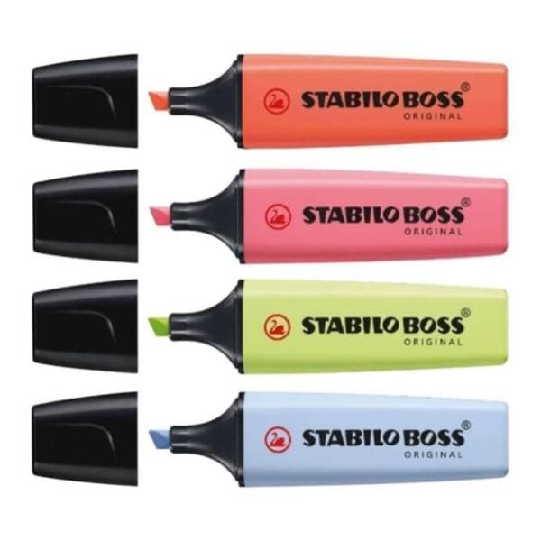 Pastelni markeri STABILO boss signir 4kom 1