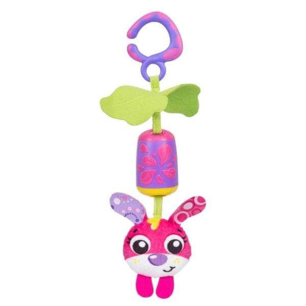 PLAYGRO igračka za kolica Zeka Smejalica roze 0
