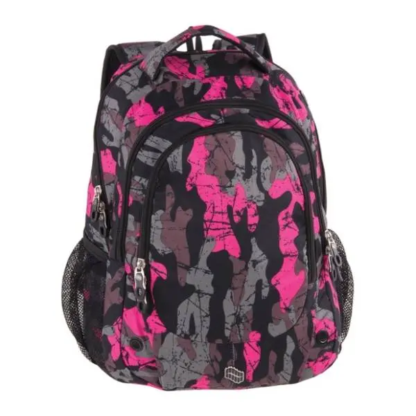 Ranac za školu PULSE Pink army 0