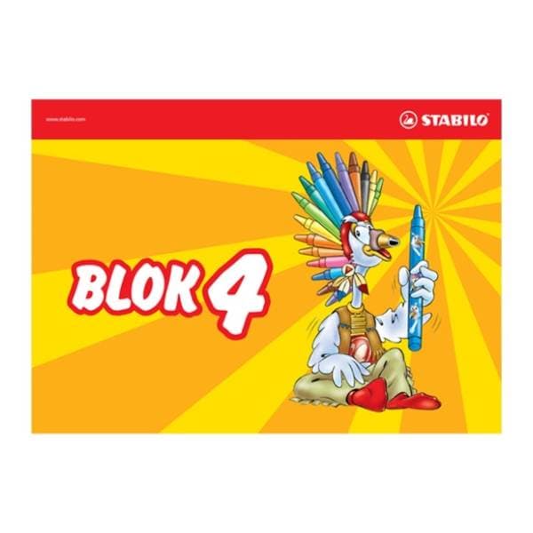 STABILO blok za crtanje br. 4 0