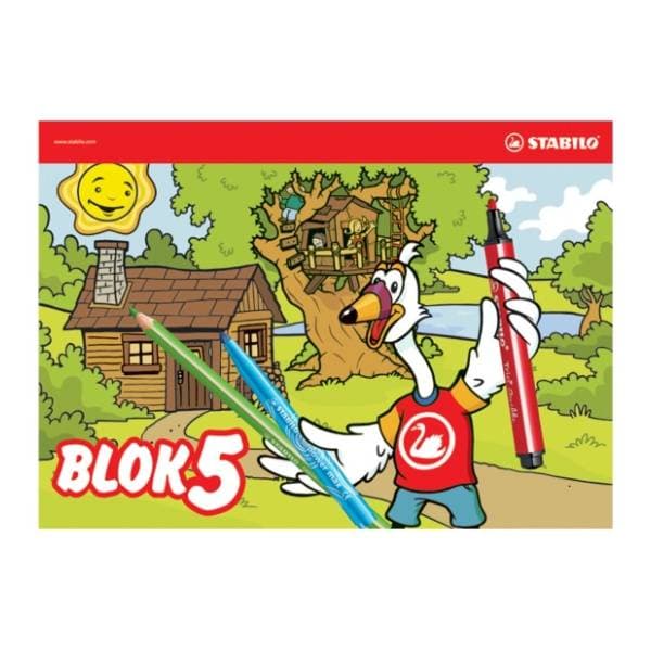 STABILO blok za crtanje br. 5 0