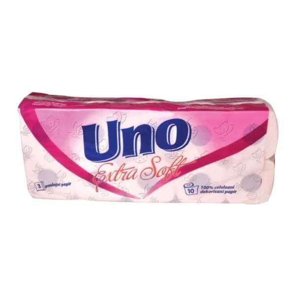 Toalet papir UNO extra soft 3sloja 10kom 0