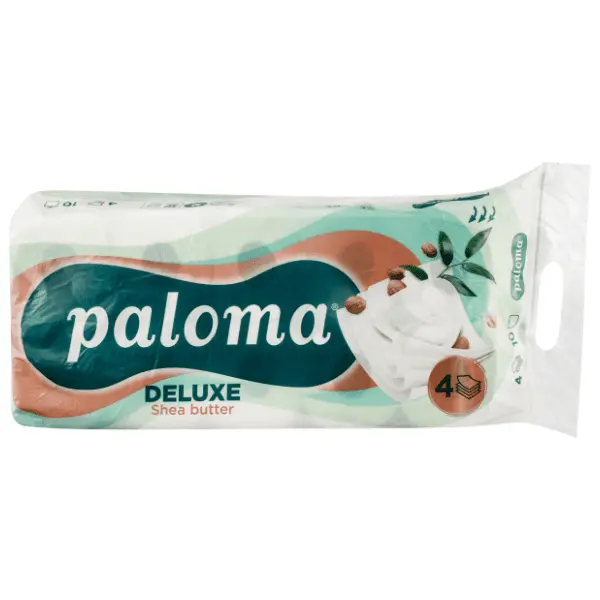 Toalet papir PALOMA deluxe shea butter 4sloja 10kom 0