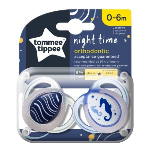 TOMMEE TIPPEE Night mare varalica (0-6m) 2kom 2