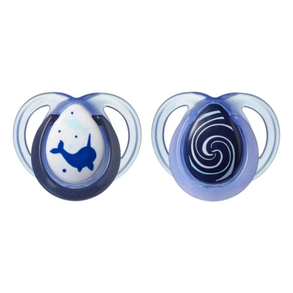 TOMMEE TIPPEE Night narval varalica (0-6m) plava 2kom 0