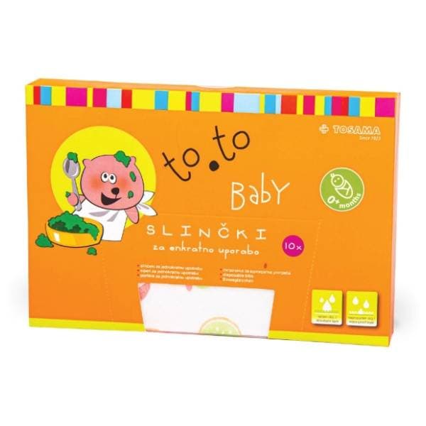 TO.TO Jednokratne portikle za bebe 10kom 0