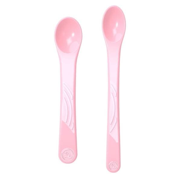 TWISTSHAKE Set kašika za hranjenje beba 2kom pastel pink 0