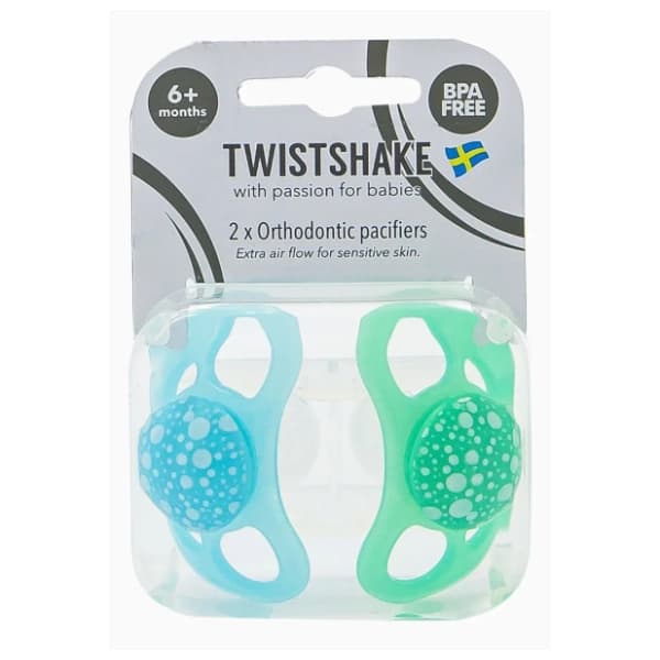 TWISTSHAKE varalica (6m+) pastel blue green 2kom 1