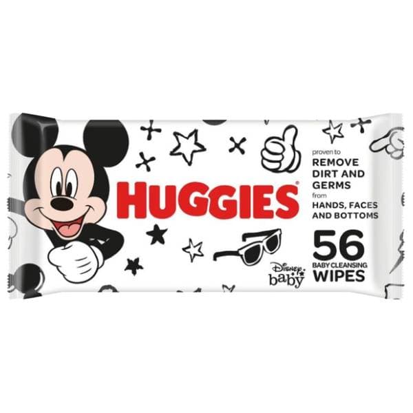 Vlažne maramice HUGGIES mickey mouse 56kom 0