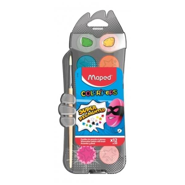 Vodene bojice MAPED color peps 12kom + četkica gratis 0
