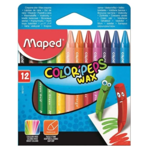 Voštane bojice MAPED set 12kom 0