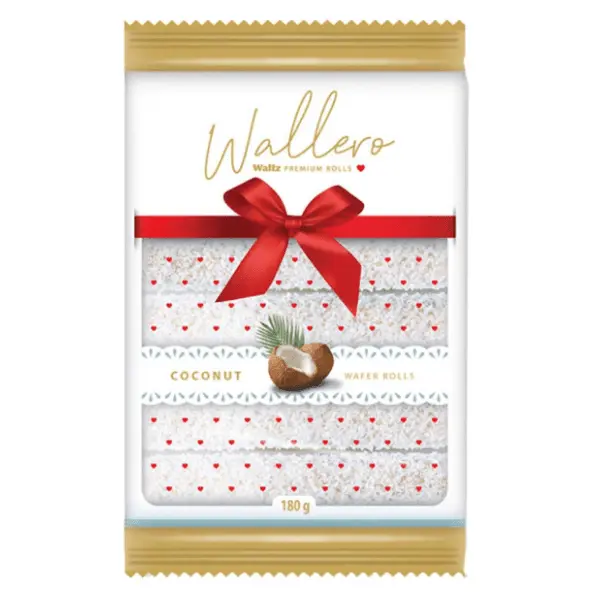 WALTZ Wallero rolls kokos 180g 0