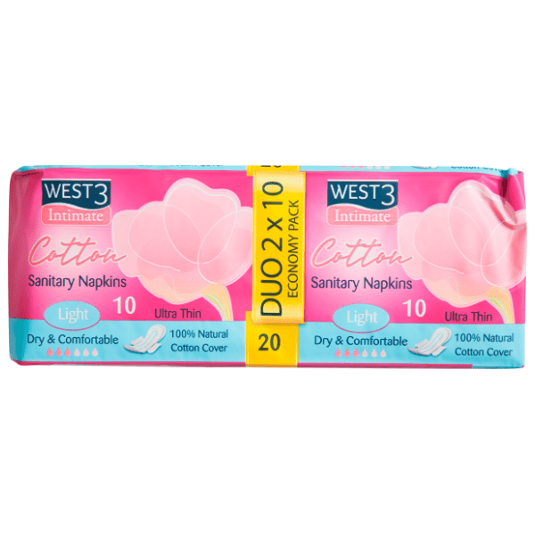 WEST 3 intimate light ulošci 2x10kom 0