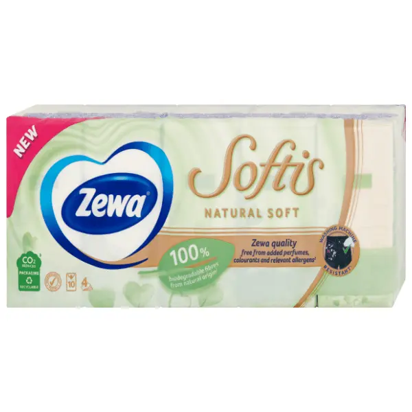 Papirne maramice ZEWA softis 4sloja 10kom 0