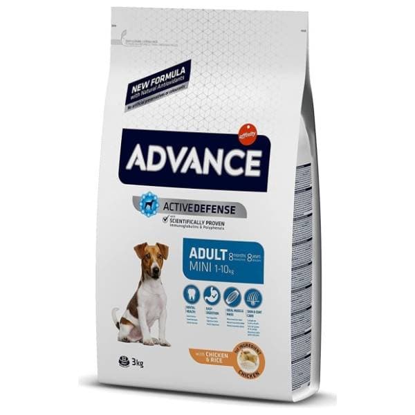 ADVANCE Mini adult hrana za pse piletina 1,5kg 0