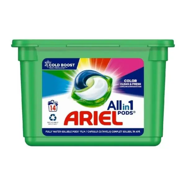 ARIEL PODS Color clean & fresh kapsule za veš 14kom 0