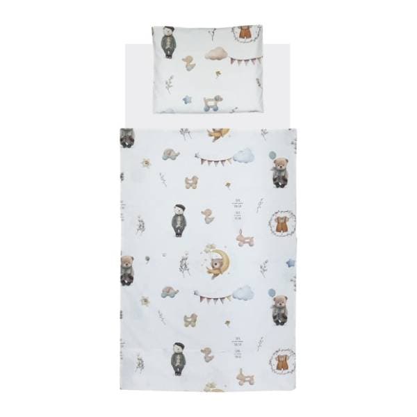 BABY TEXTIL posteljina Retro mede 80 x 120 cm dečaci 0
